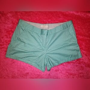 J. Crew Seafoam Cotton Chino Shorts